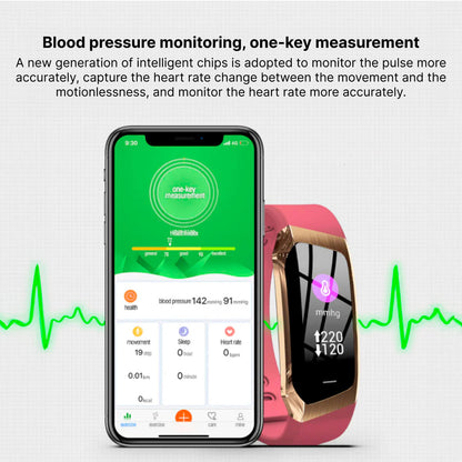 Fitness Tracker Watch with Blood Pressure Monitor