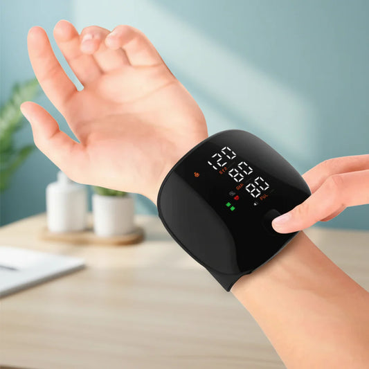 Accurate Wrist Blood Pressure Digital Tracker - Lusomart
