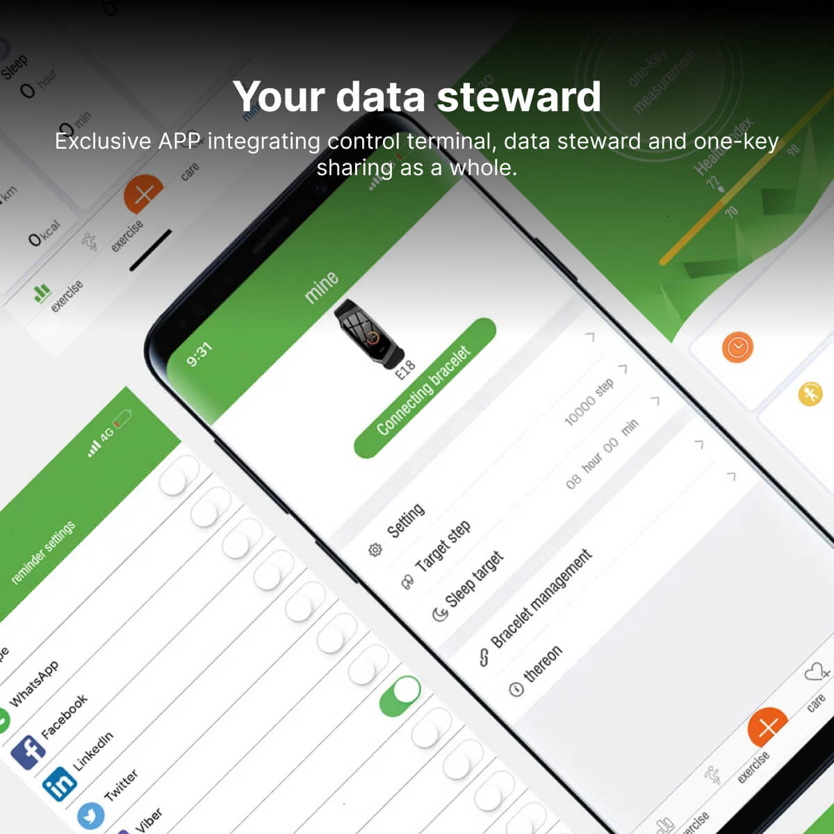 Accurate Fitness Smartwatch with BP and HR Tracker