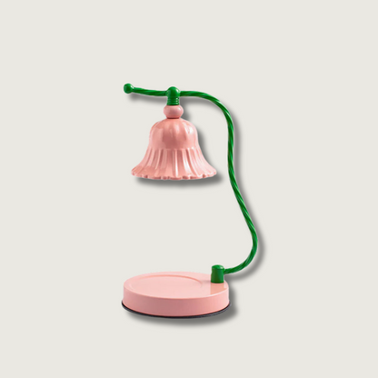Pretty Pink Table Lamp with Cozy Warm Light - Lusomart