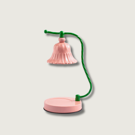 Pretty Pink Table Lamp with Cozy Warm Light - Lusomart