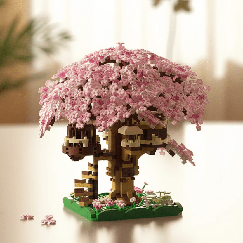 Colorful Mini Building Treehouse Toy Set for Kids - Lusomart