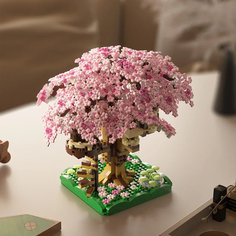 BlossomCraft | Enchanting Creative Microblock Treehouse Set for Girls 1