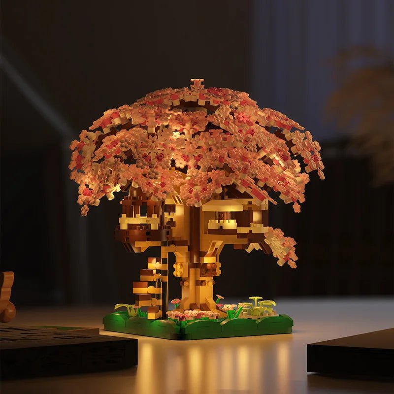 BlossomCraft | Enchanting Creative Microblock Treehouse Set for Girls 3
