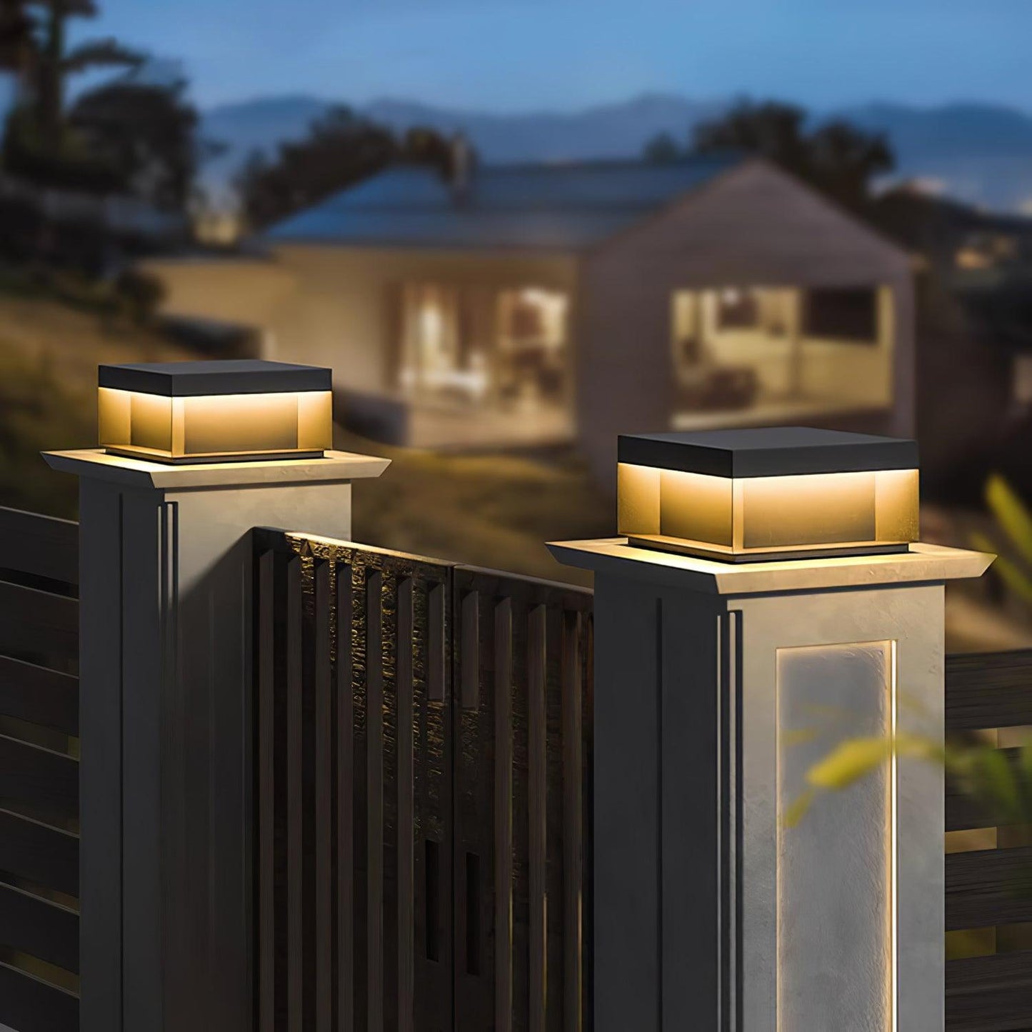Bright Outdoor Solar Garden Lamp