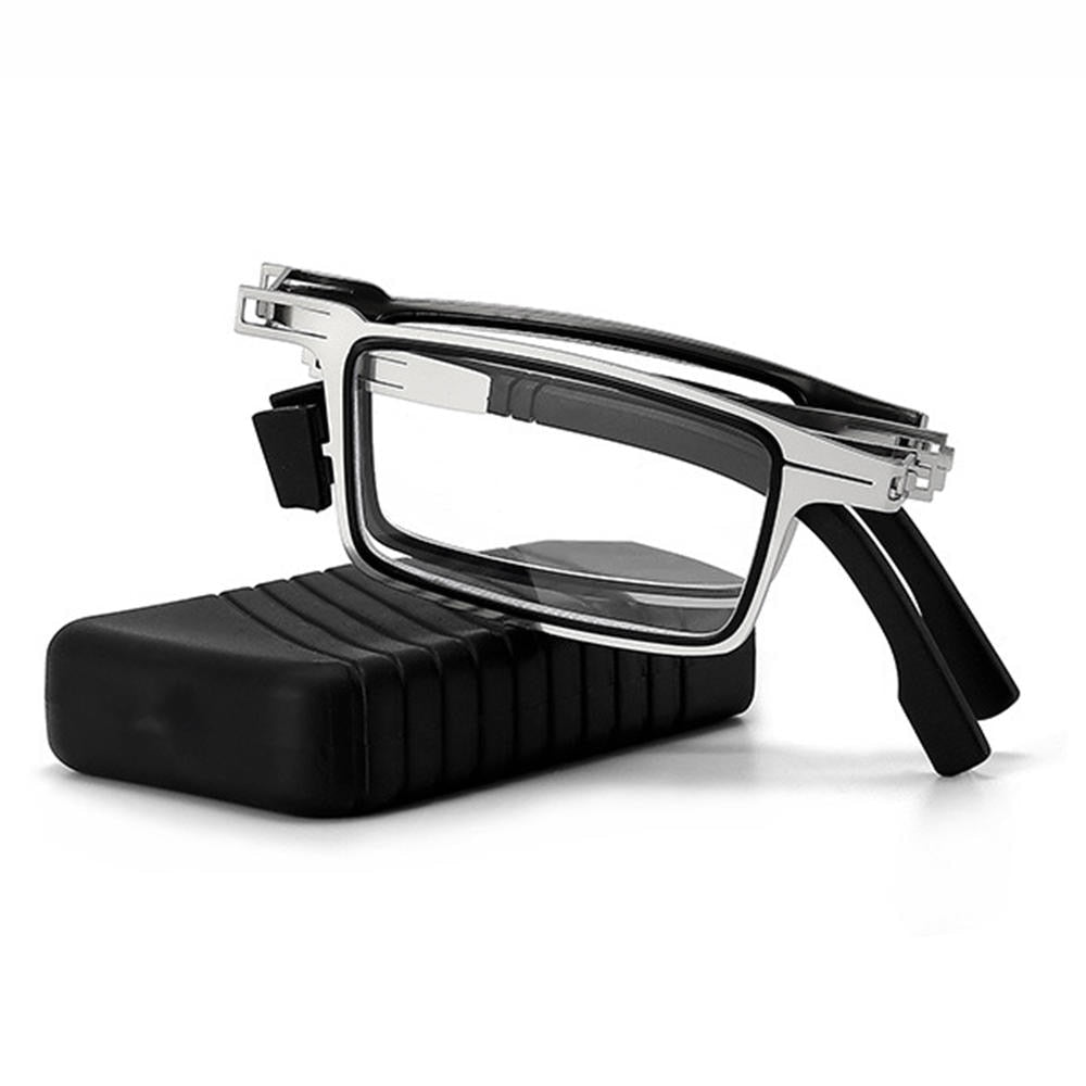 Blue Light Filter Foldable Reading Glasses – Ultralight Pocket-Sized Design with Case 7