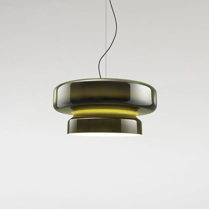 Unique Glass Pendant Light with Natural Shape