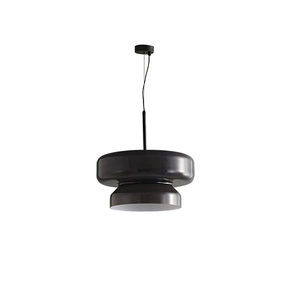 Unique Glass Pendant Light with Natural Shape