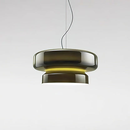Unique Glass Pendant Light with Natural Shape
