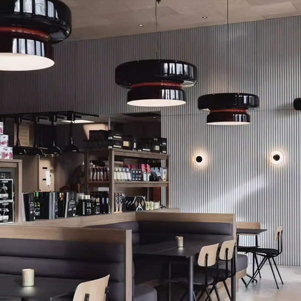 Unique Glass Pendant Light with Natural Shape