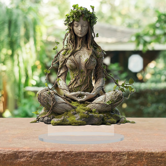 Colorful Goddess Figurine Decorative Art Statue - Lusomart