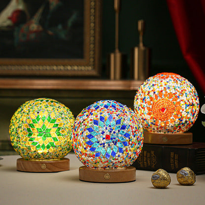 BohoGlow – Modern Bohemian Table Lamp with USB Charging 2