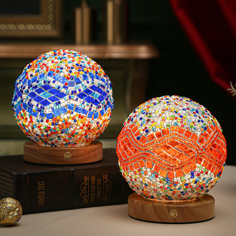 BohoGlow – Modern Bohemian Table Lamp with USB Charging 3