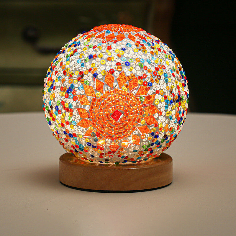 BohoGlow – Modern Bohemian Table Lamp with USB Charging 9