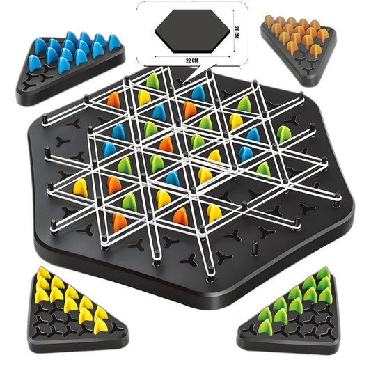 Fun Family Wooden Board Game for All Ages - Lusomart