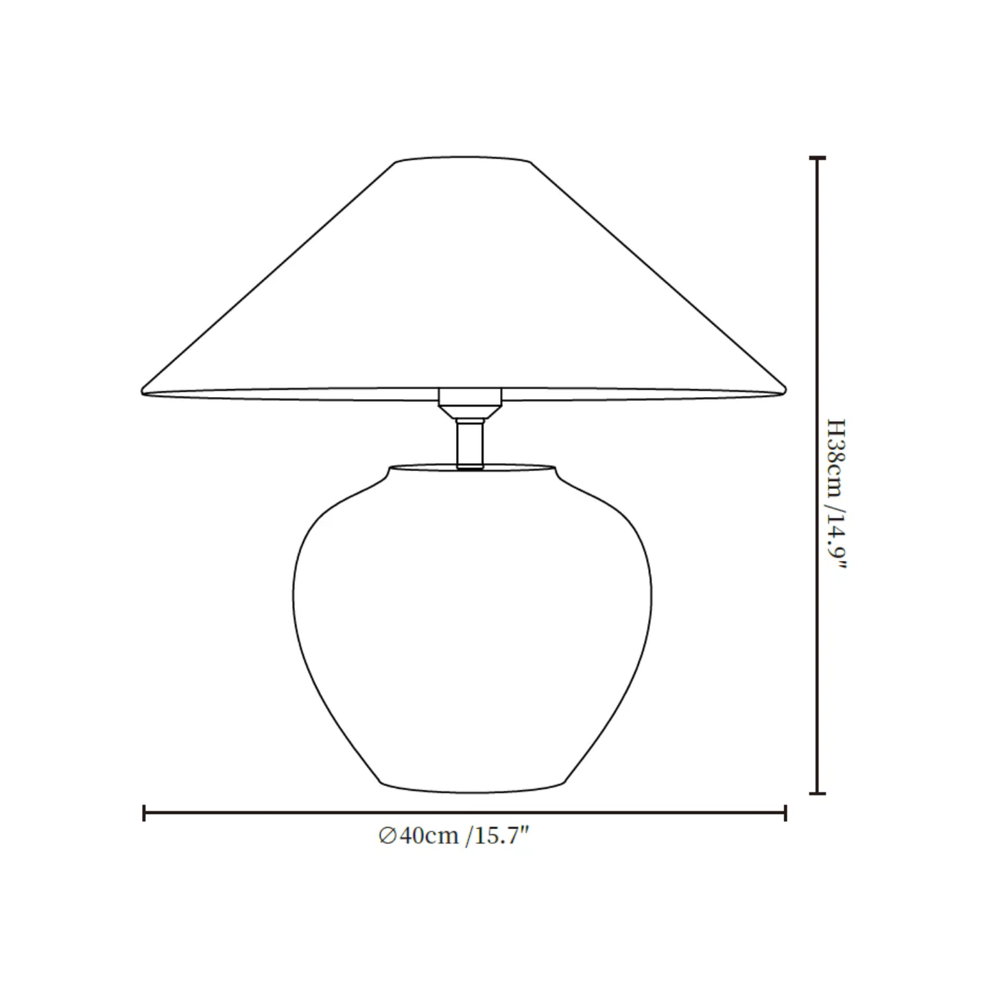 Bosa Ceramic Table Lamp 2