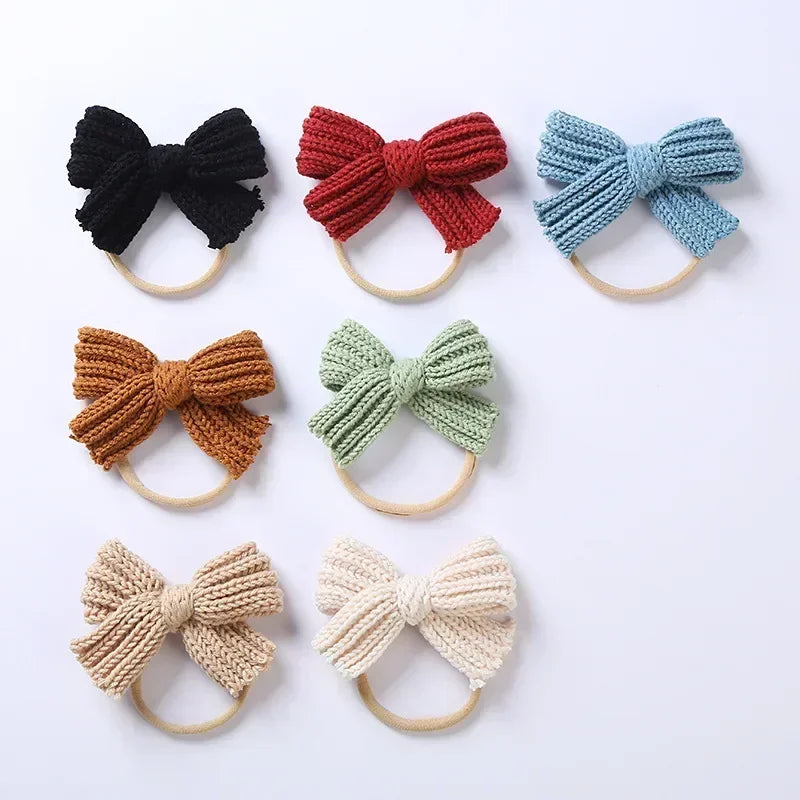 BowSnug™ – Knitted Headband with Bow – Comfortable Kids Accessory 3