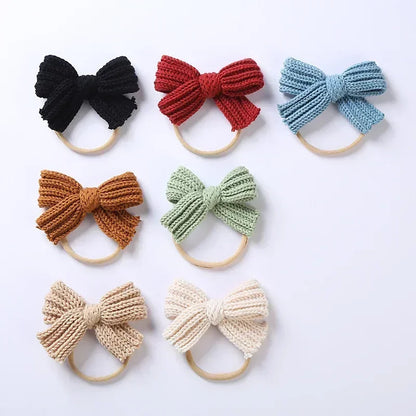 BowSnug™ – Knitted Headband with Bow – Comfortable Kids Accessory 3