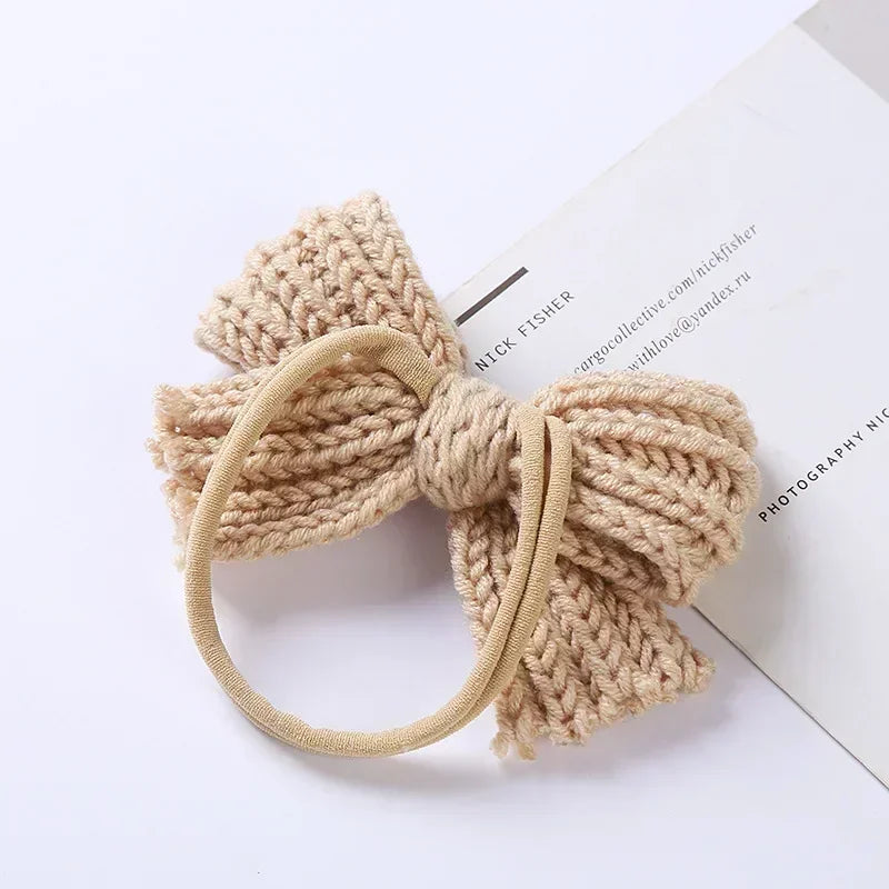 BowSnug™ – Knitted Headband with Bow – Comfortable Kids Accessory 5