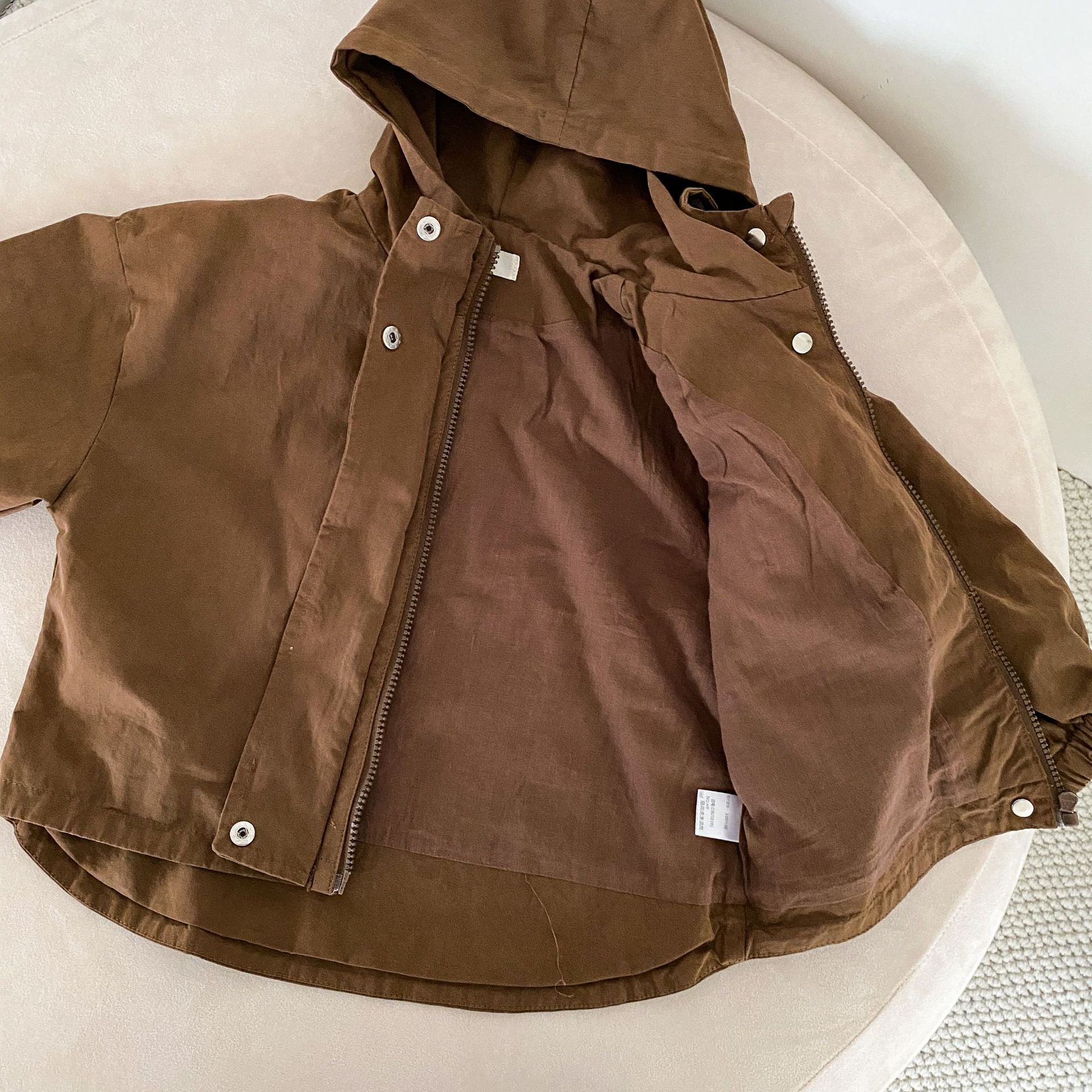 Boys Winter Jacket Cozyshield Cotton Blend Parka with Hood for Kids 0-8 Years 5
