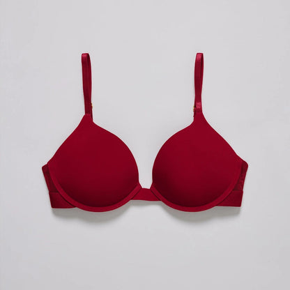 Comfortable Women's Push Up Bra Everyday Lift Support