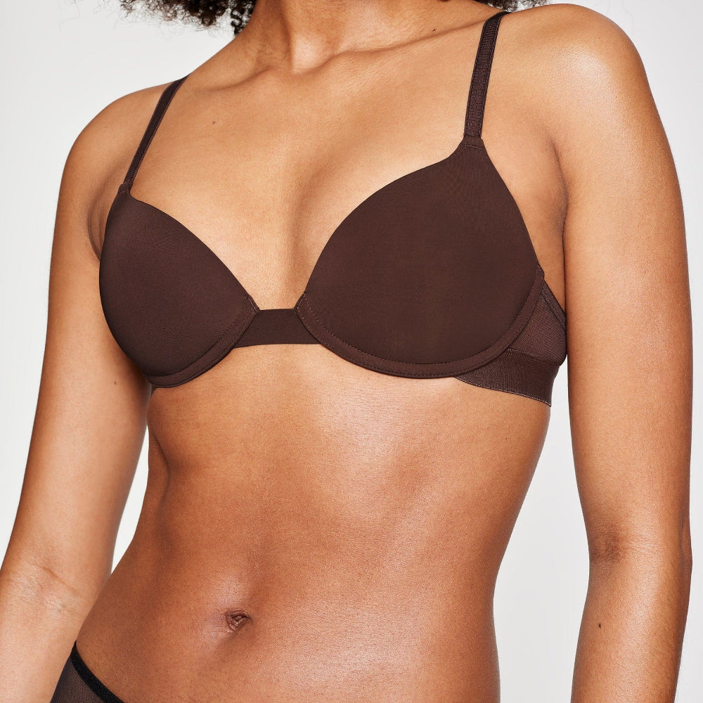 Comfortable Women's Push Up Bra Everyday Lift Support