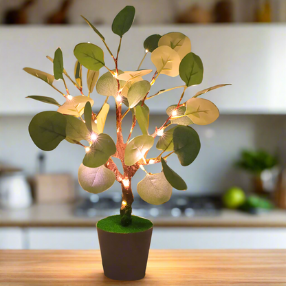 Natural Greenery Desk Light Lamp