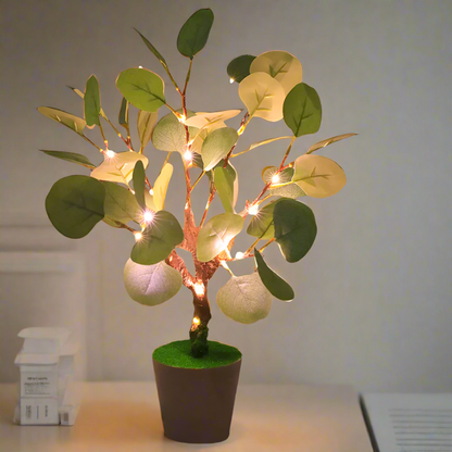 Natural Greenery Desk Light Lamp