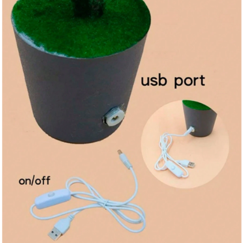 Natural Greenery Desk Light Lamp