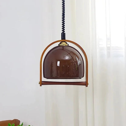 Classic Warm Glass Drop Light