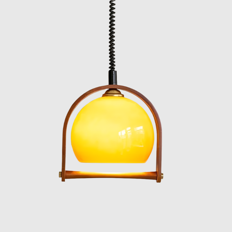 Classic Warm Glass Drop Light