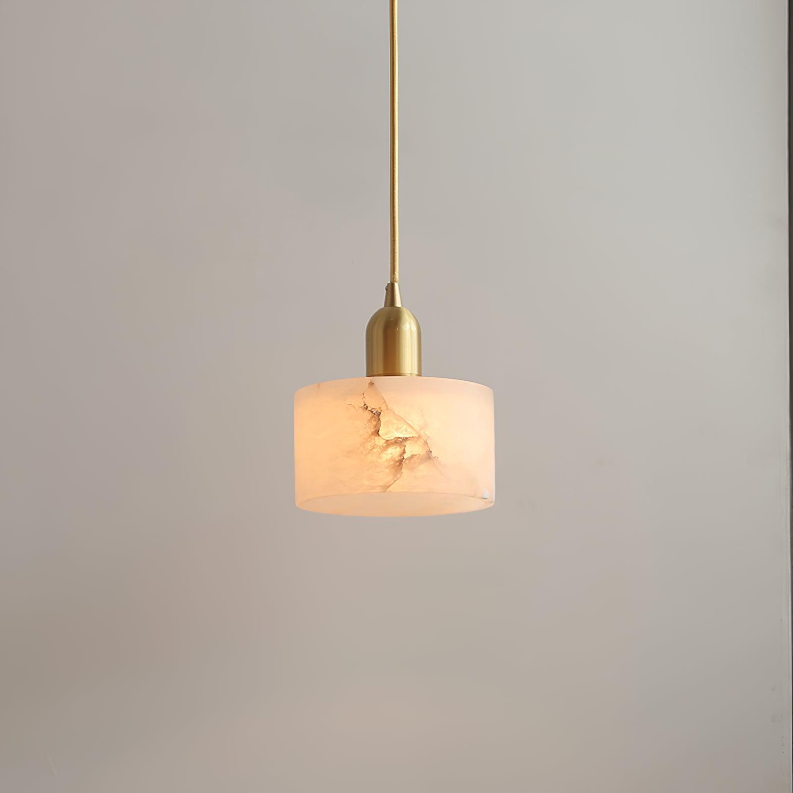 BrassAlabaster | Elegant Modern Brass Pendant Light for Stylish Interiors 3