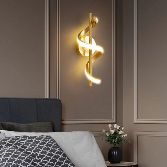 Luxury Adjustable Gold Wall Sconce Light Fixture - Lusomart