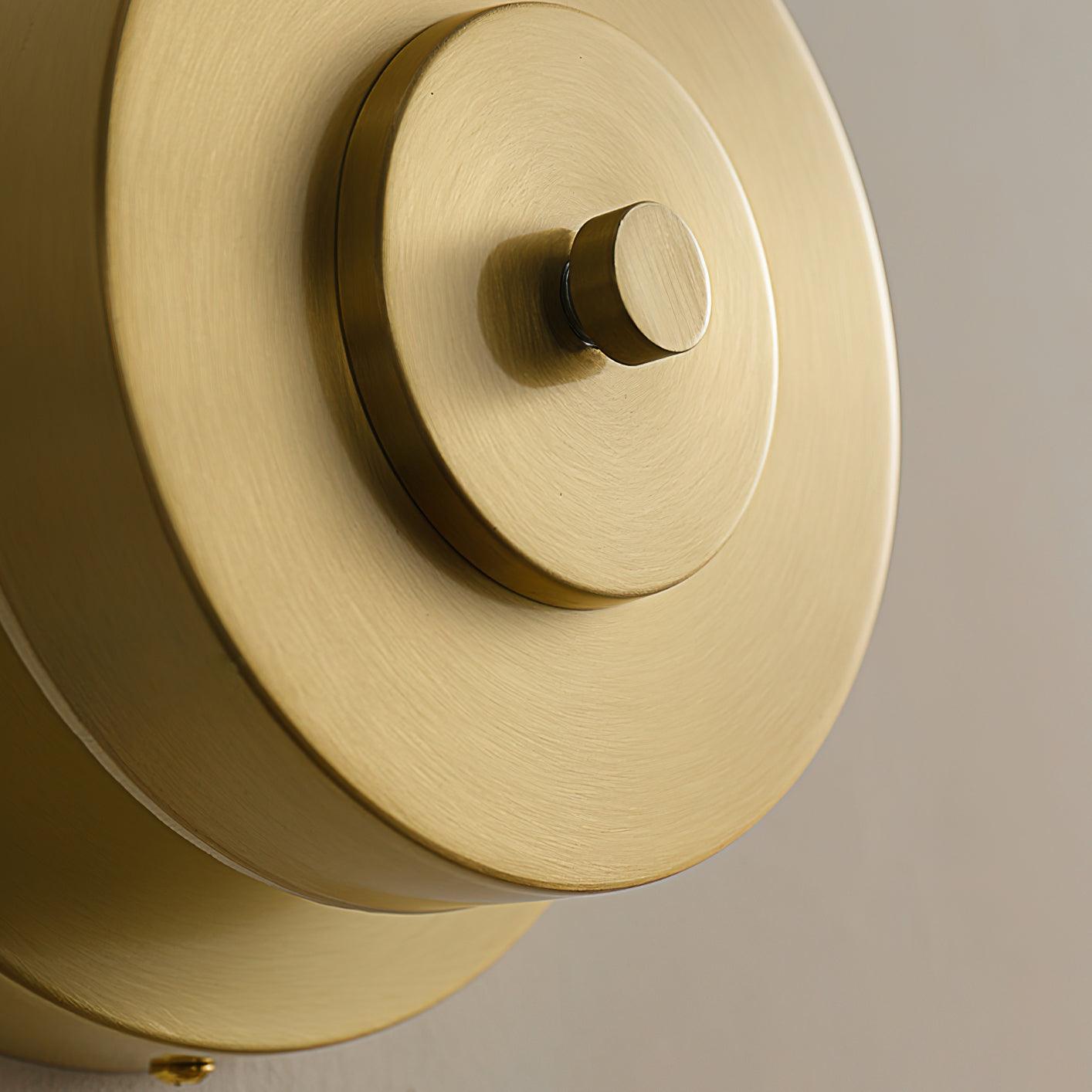 BrassAura | Elegant Vintage-Inspired Adjustable LED Wall Sconce Light 8