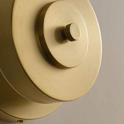 BrassAura | Elegant Vintage-Inspired Adjustable LED Wall Sconce Light 8
