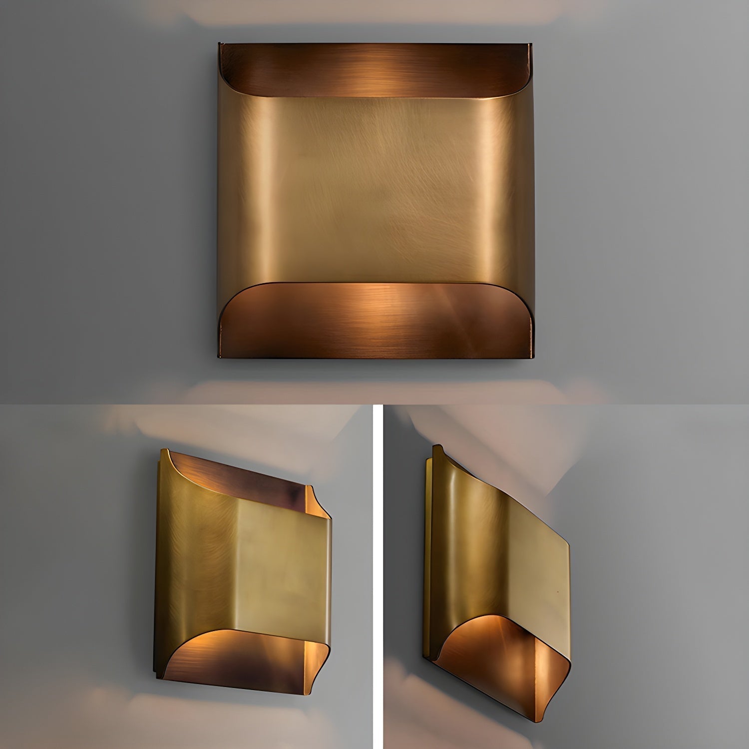BrassElegance | Elegant Modern Brass Wall Sconce for Indoor Lighting 6