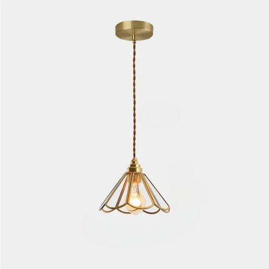 Vintage Glass Pendant Lamp for Kitchen Dining Area - Lusomart