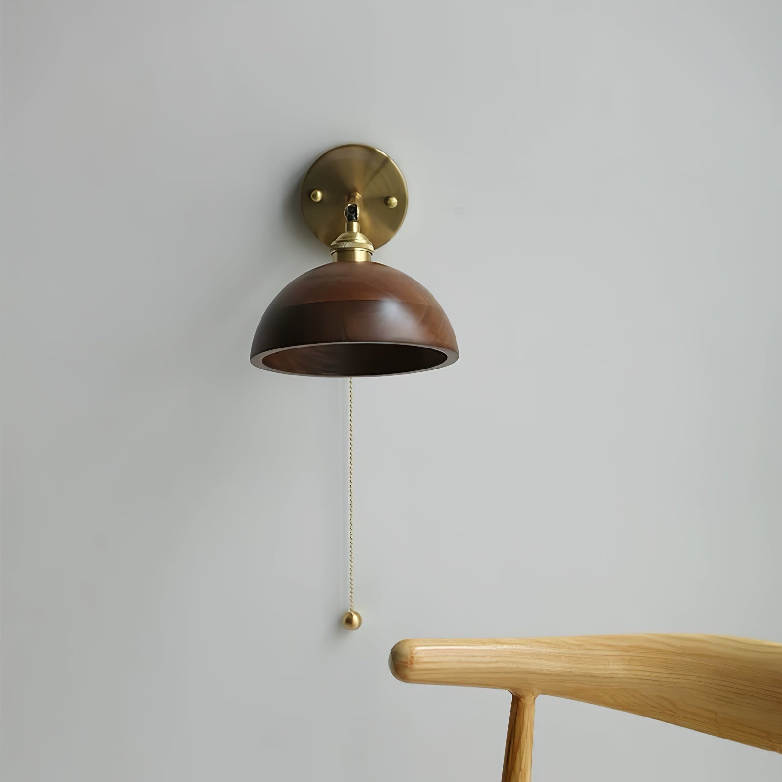 BrassWood | Modern Elegant Adjustable Wall Sconce Lighting with Rotating Shade 4