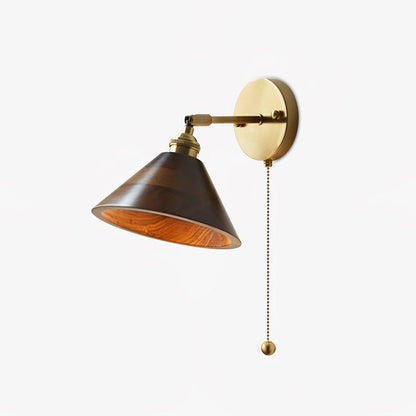 BrassWood | Modern Elegant Adjustable Wall Sconce Lighting with Rotating Shade 5
