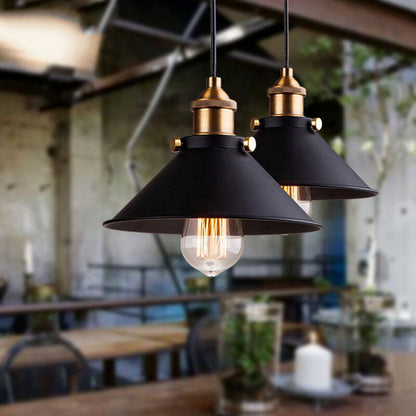 Rustic Metal Pendant Ceiling Light