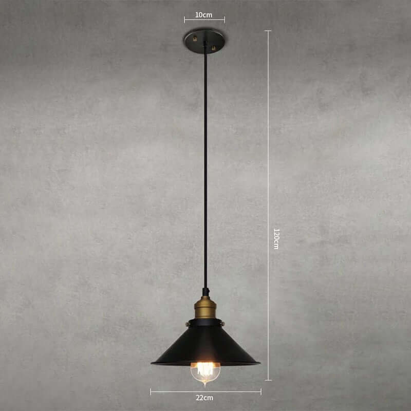 Rustic Metal Pendant Ceiling Light