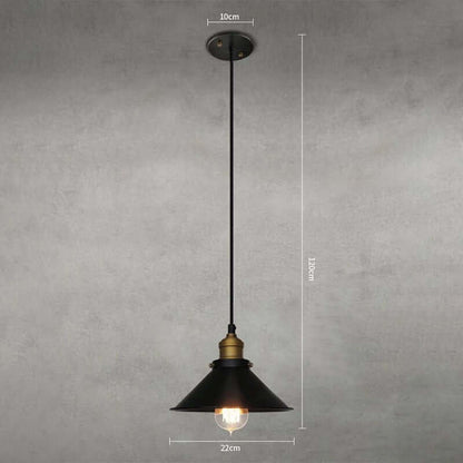 Rustic Metal Pendant Ceiling Light