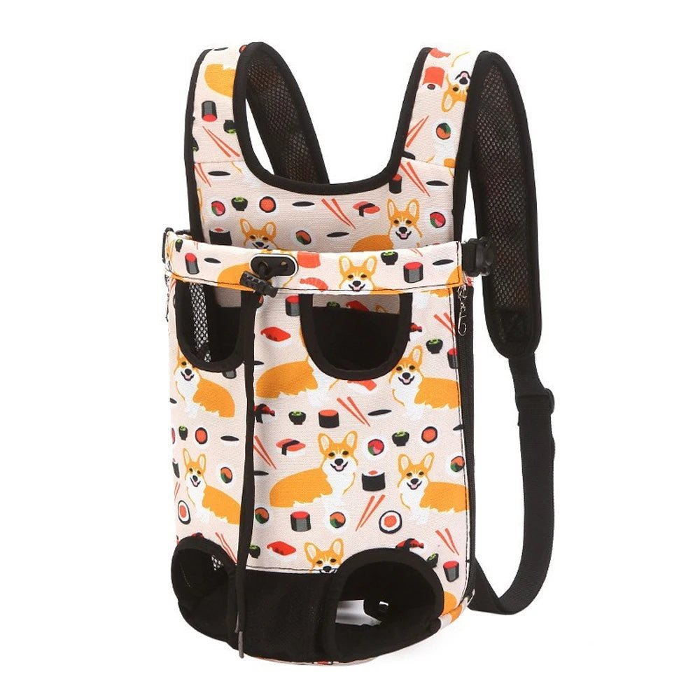 Breathable Pet Carrier Backpack for Dogs and Cats – Ergonomic Design with Safety Features and Ventilated Mesh 10