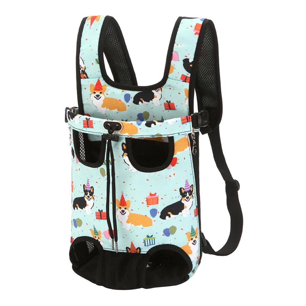Breathable Pet Carrier Backpack for Dogs and Cats – Ergonomic Design with Safety Features and Ventilated Mesh 9