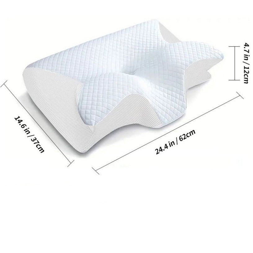 BreatheEasy | Comfortable Ergonomic Memory Foam Pillow for Neck Pain 10