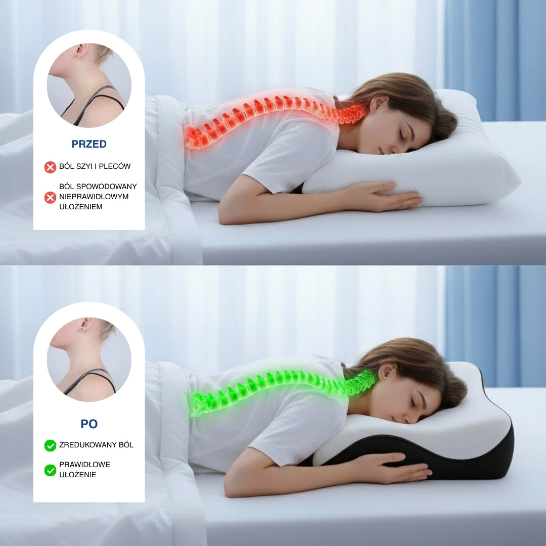 BreatheEasy | Comfortable Ergonomic Memory Foam Pillow for Neck Pain 6