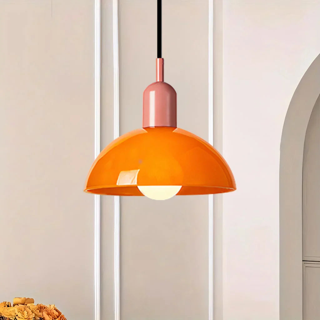 Vibrant Glass Hanging Ceiling Light - Lusomart