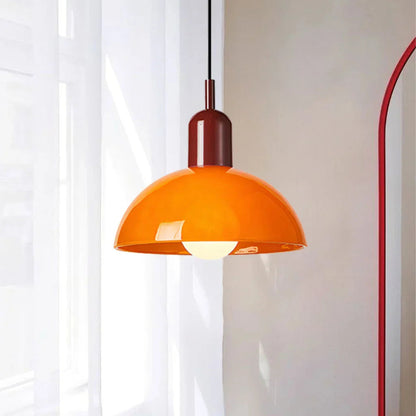 Vibrant Glass Hanging Ceiling Light