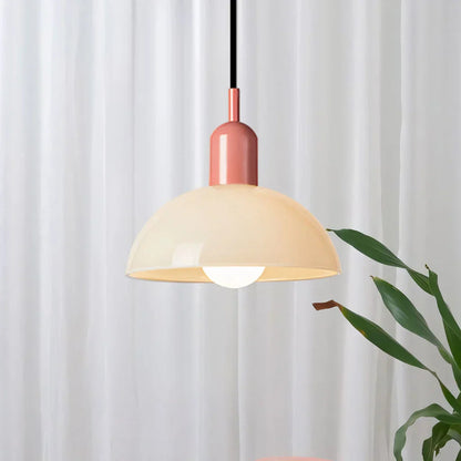 Vibrant Glass Hanging Ceiling Light