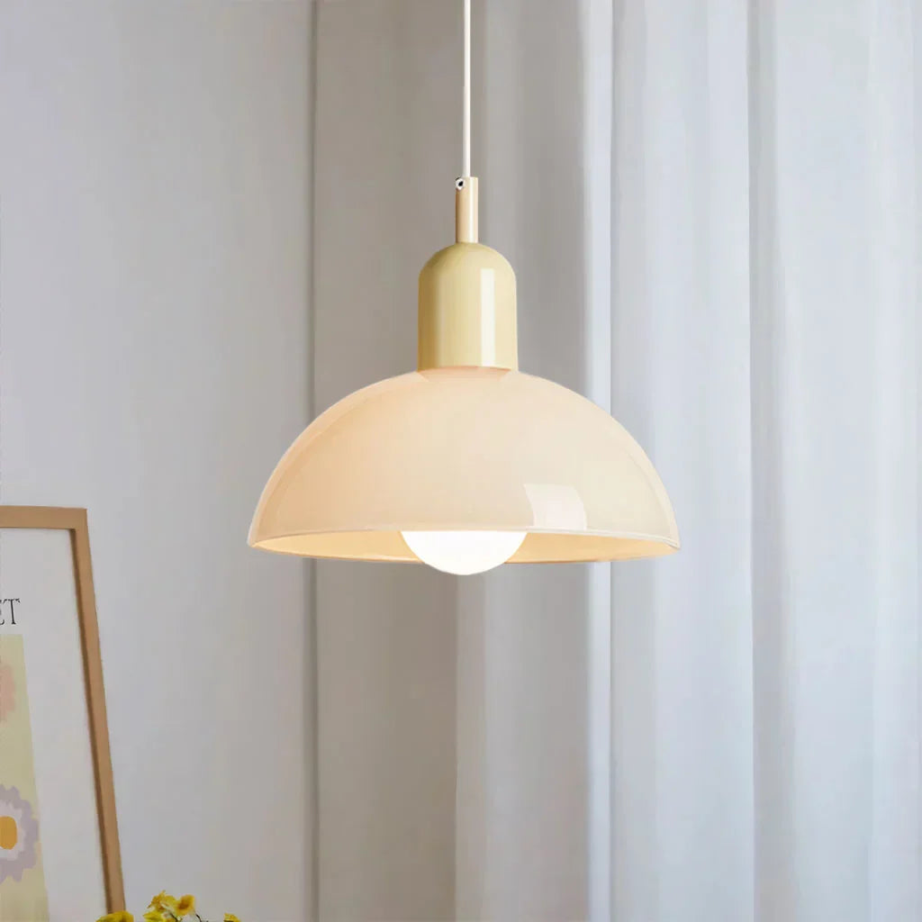 Vibrant Glass Hanging Ceiling Light